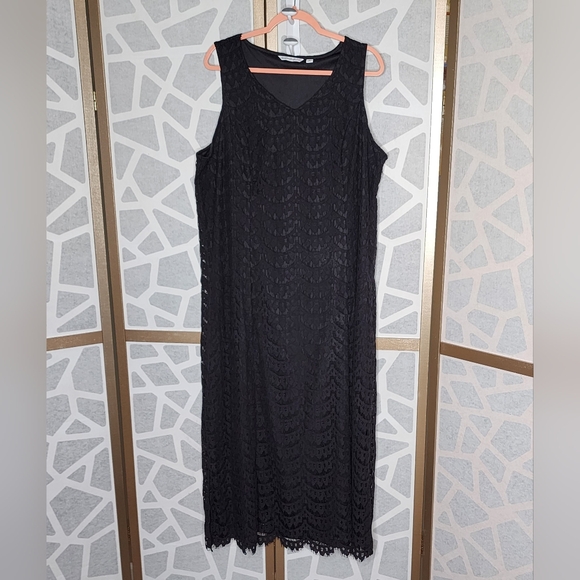 Isaac Mizrahi Live Lace Dress | Size 1X - Picture 1 of 7